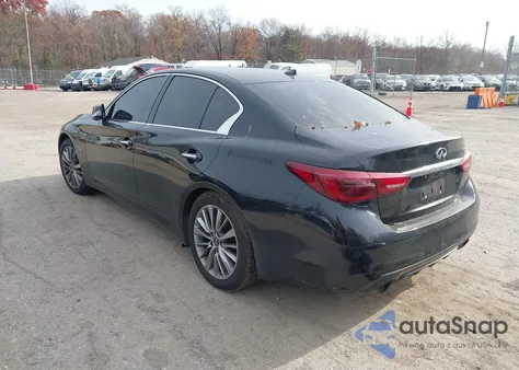 2018 Infiniti Q50 3.0T Luxe из США, поврежденный, VIN JN1EV7APXJM360014